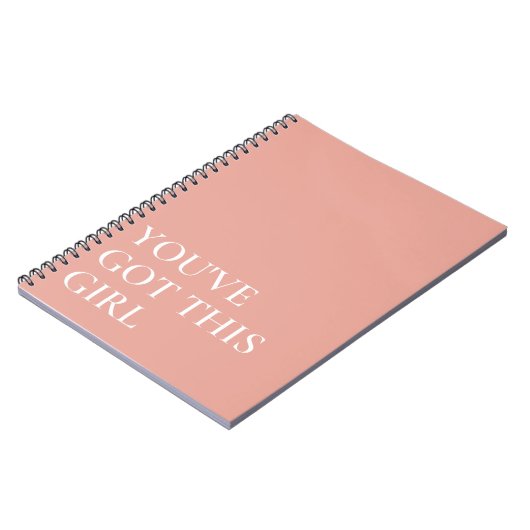 Roze u hebt dit Inspirerend Notitieboek van het Ci (Linkerzijde)