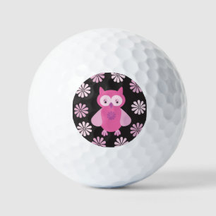 Roze uil golfballen