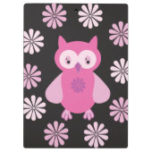 Roze uil klembord (Achterkant)