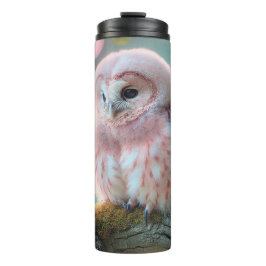 Roze Uil Thermosbeker