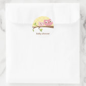 Roze Uilen Stickers (Tas)