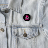 Roze uit Bump Set Spike Volleybal Borstkanker A Ronde Button 3,2 Cm (In situ)