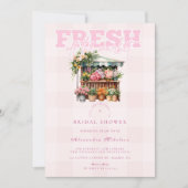 Roze uit de markt Vrijgezellenfeest Kaart (Voorkant)