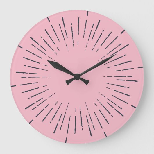 Roze uitbarsting grote klok (Voorkant)