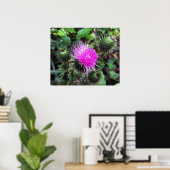 roze uitbarsting poster (Thuiskantoor)