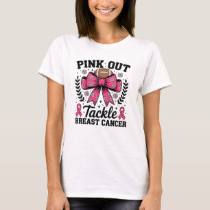 Roze uitdaging om borstkanker aan te pakken t-shirt