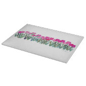 Roze uiteinde snijplank (Hoek)
