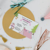 Roze uitnodiging tot het indienen van een campagne