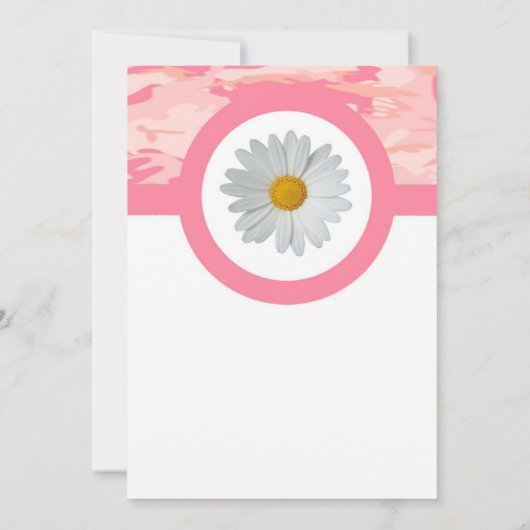 Roze uitnodiging tot weddenschap (Achterkant)