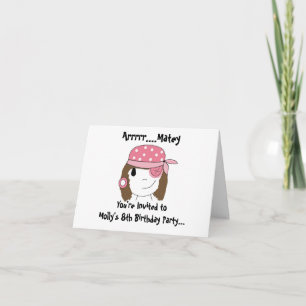 Roze uitnodiging van de Piratenpartij