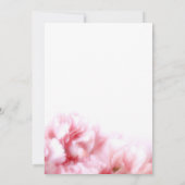 Roze uitnodiging voor het huwelijk (Achterkant)