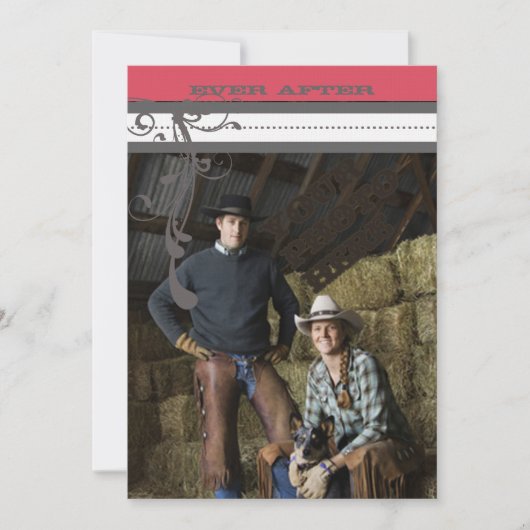 Roze  uitnodigingen voor weddenschappen (Voorkant)