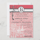 Roze  uitnodigingen voor weddenschappen (Achterkant)