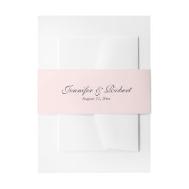 Roze Uitnodigingen Wikkel