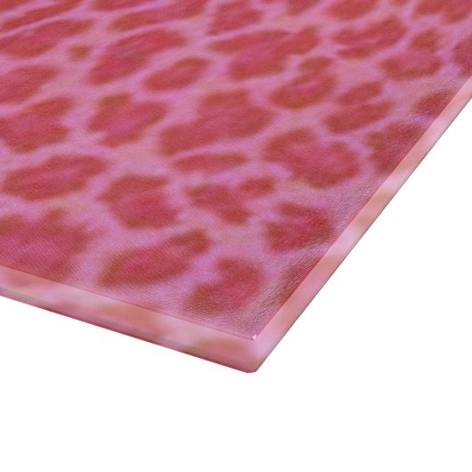 Roze uitsnijderij snijplank (Hoek)