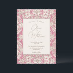 Roze uitvindingen van het Rustic Lace Wedding Kaart<br><div class="desc">Een elegante blik op een rooskleurig faux lijst met een mooi script en een eenvoudige typografie. Cream achtergrond. Pas aan zoals nodig. Als u de link "Verder aanpassen" wilt aanpassen, klikt u op de link "Verdere aanpassingen aanpassen" en gebruikt u het ontwerpgereedschap om wijzigingen aan te brengen. Vele verschillende papieren...</div>