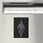 Roze Unalome Magneet (Insitu (Vaatwasser))