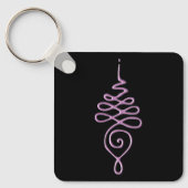 Roze Unalome Sleutelhanger (Voorkant)
