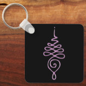 Roze Unalome Sleutelhanger (Voorkant)