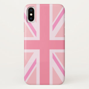 Roze uniale vlag/vlag Case-Mate iPhone case