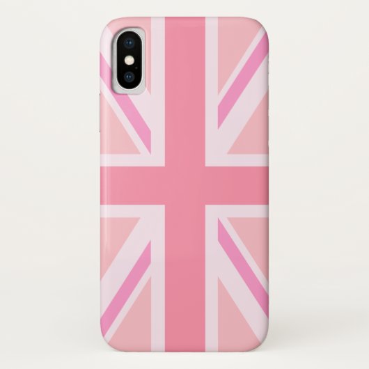 Roze uniale vlag/vlag Case-Mate iPhone case (Achterkant)