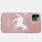 Roze Unicorn - Aangepast Case-Mate iPhone Case (Achterkant (horizontaal))