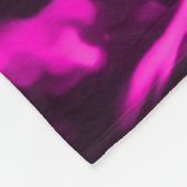 Roze Unicorn Airborstel Art Fleece Blanket (Hoek)