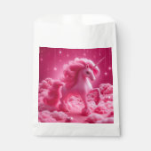 roze unicorn bedankzakje (Voorkant)