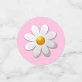 roze Unicorn Birthday Confetti (Kleine voorkant)