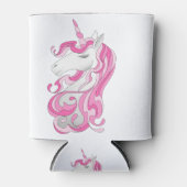 Roze Unicorn Blikjeskoeler (Voorkant)