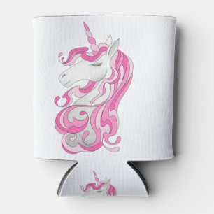 Roze Unicorn Blikjeskoeler