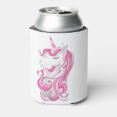 Roze Unicorn Blikjeskoeler (Blikje Achterkant)