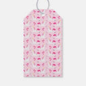 Roze Unicorn Cadeaulabel (Achterkant)