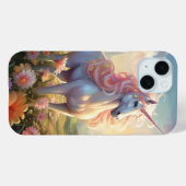 Roze Unicorn Case-Mate iPhone Case (Achterkant (horizontaal))