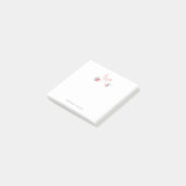 Roze Unicorn Custom Post-it® Notes (Schuin)
