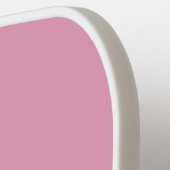 Roze Unicorn en persoonlijke naam Pickleball Paddle (Links Detail)