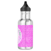 Roze Unicorn Glitter Speciaal Waterfles (Rechts)