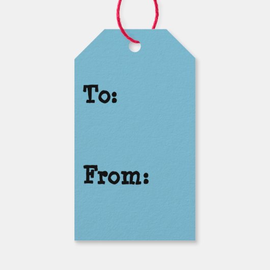 Roze Unicorn Happy Birthday Cadeaulabel (Achterkant)