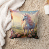 Roze Unicorn Kussen (Deken)