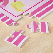 "Roze Unicorn" Legpuzzel (Zijkant)