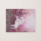 Roze Unicorn Legpuzzel (Horizontaal)