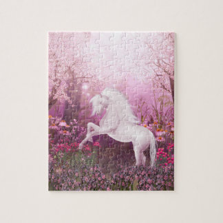 Roze Unicorn Legpuzzel
