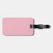  Roze Unicorn Luggable Label Bagagelabel (Achterkant horizontaal)