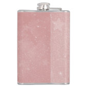 Roze Unicorn maatkolf Heupfles (Achterkant)