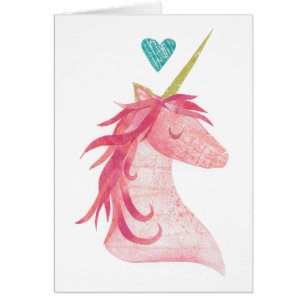 Roze Unicorn Magic met hart