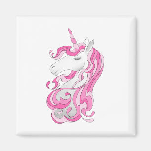 Roze Unicorn Magneet