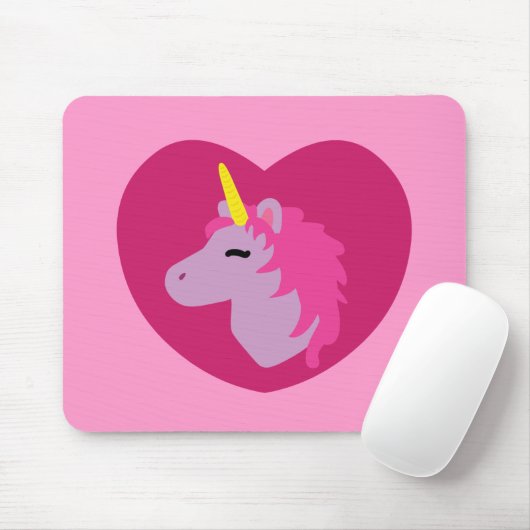 Roze Unicorn Muismat (Met muis)