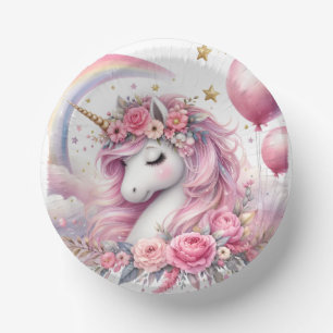 Roze Unicorn Papieren Kommen