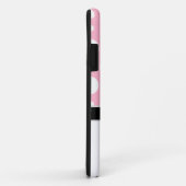 Roze Unicorn Polka Dot iPhone 5 Hoesje (Achterkant/rechts)