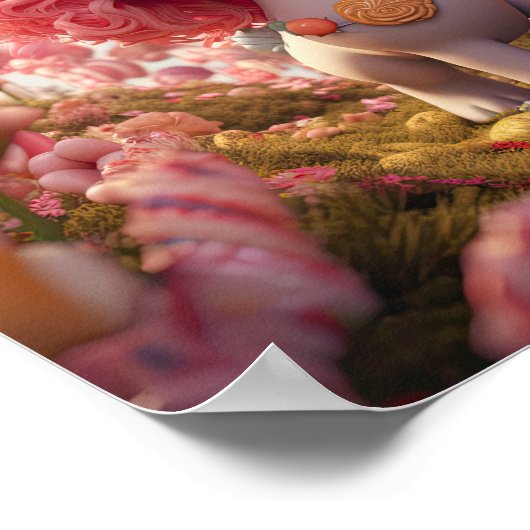 ROZE UNICORN Printable Poster (Hoek)